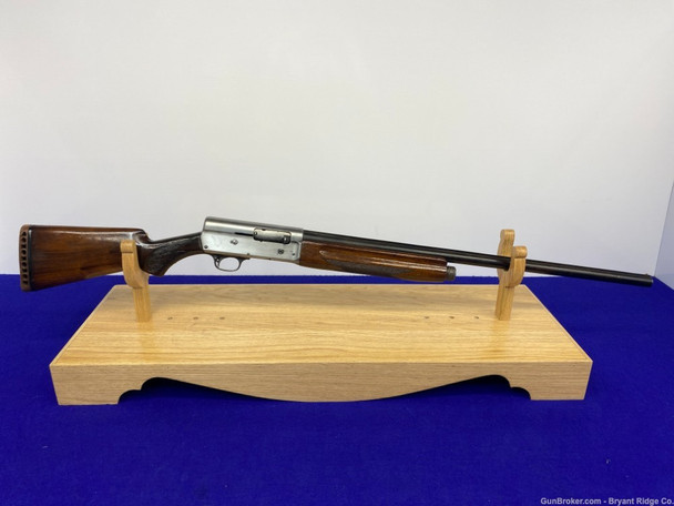 Remington Model 11A 12ga Blue 28" *BEAUTIFUL CHECKERED AMERICAN WALNUT*