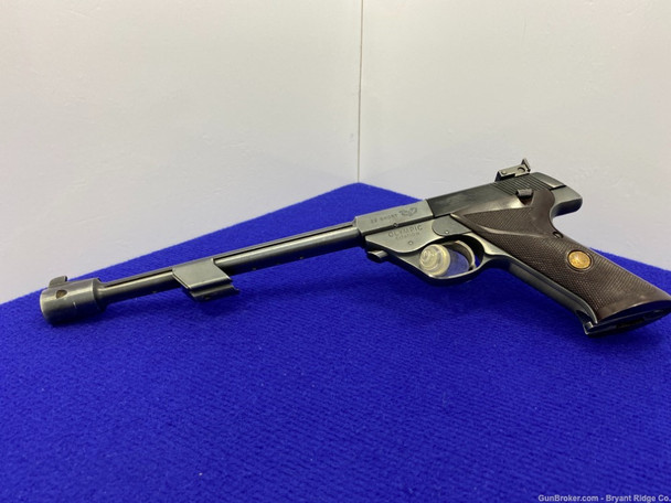 Hi-Standard 102 Olympic .22Short Blue *DESIRABLE EARLY MODEL W/ 10" BARREL*
