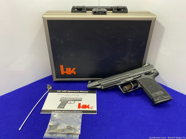 2004 Heckler & Koch USP Elite 9mmx19 Blue 6.2" *ULTRA-RELIABLE HANDGUN*
