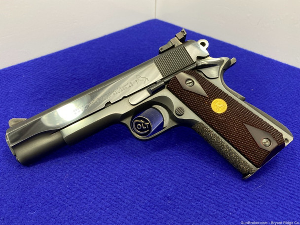 1970 Colt Government .45 ACP Blue 5" *ULTRA RARE "BB" TRANSITIONAL MODEL*
