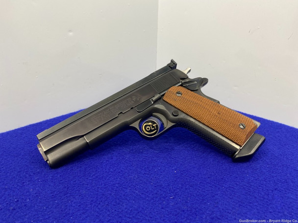 Colt Series 70 Govt "Clark" Heavy Slide .45 ACP Blue 5" *WELL BUILT 1911*