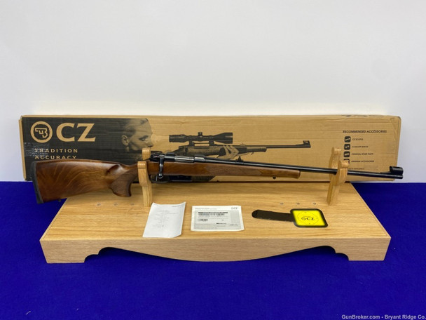 2015 CZ 527 Lux .22 Hornet 23.6" *CHECKERED TURKISH WALNUT STOCK & FOREND*