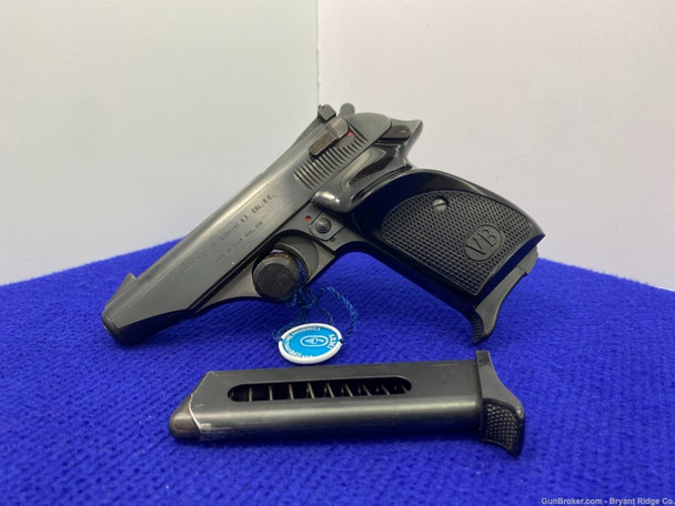 1986 V Bernardelli USA .9mm Corto Blue 3 1/2" *AWESOME ITALIAN MADE PISTOL*
