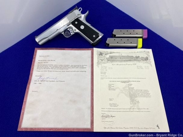 1992 Colt Special Combat Government *PERSONAL COLLECTION OF COLT PRESIDENT*