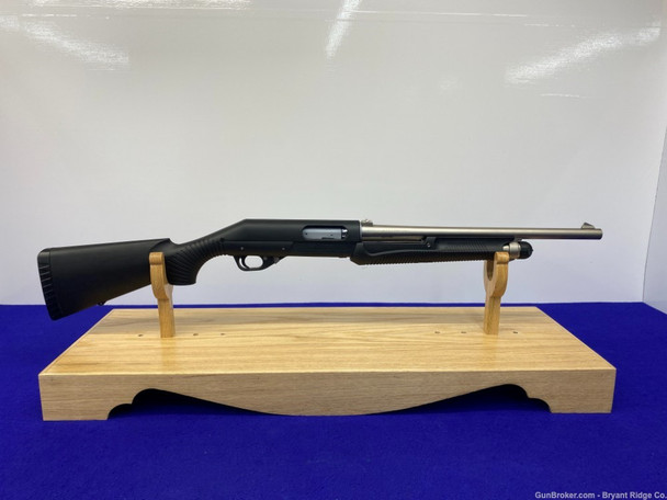 Benelli Nova Tactical 12G Nickel 18.5" *SMOOTH ACTION - PROVEN RELIABILITY*
