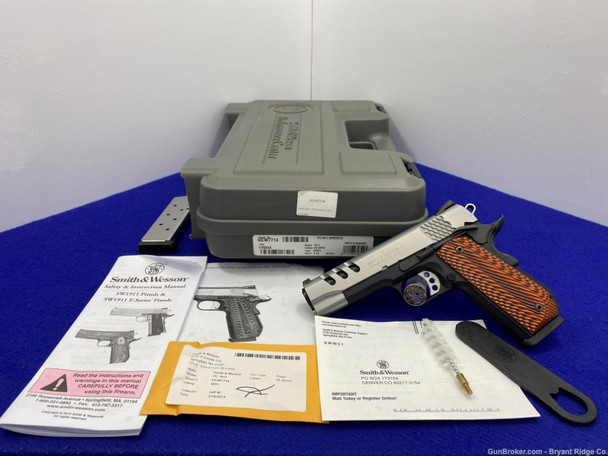 SMITH WESSON PC1911 .45 TWO TONE *PERFORMANCE CENTER MODEL/Original Case*