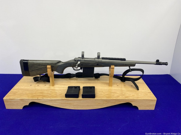 2014 Ruger 77 Gunsite Scout 5.56 NATO *FEATURES 18" BARREL W/ FLASH HIDER*
