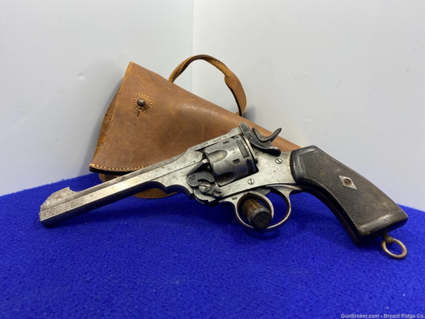 Webley & Scott Mark VI .455 Blue 6" *VERY COLLECTIBLE WWI ERA REVOLVER*