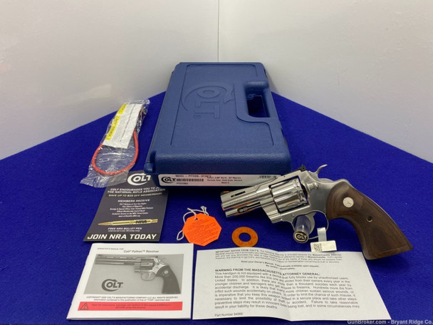 Colt Python .357 Mag Semi-Bright Stainless *COVETED 3" BARREL MODEL*
