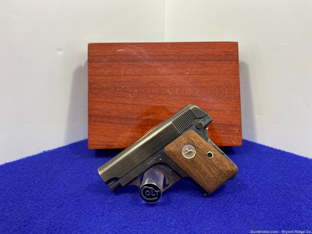 1930 Colt 1908 Vest Pocket .25acp 2" *FEATURES DESIRABLE TWO-TONE MAG*