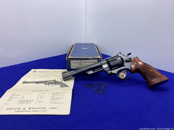 Smith Wesson 25-2 .45ACP Blue 6 1/2" *AMAZING 45 TARGET HEAVY BARREL MODEL*