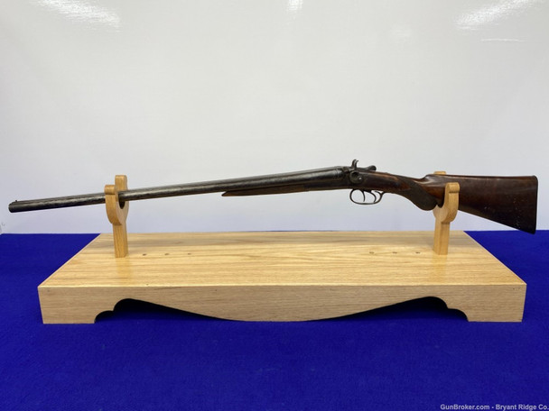 Belgium Acme Arms Co. 12 Ga Blue 28" *DOUBLE HAMMER SIDE-BY-SIDE SHOTGUN*
