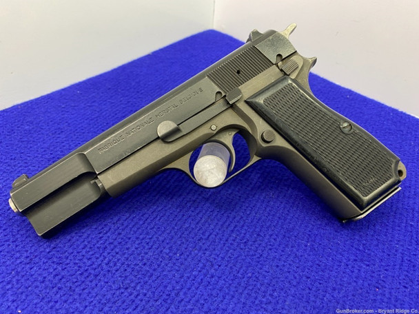 1980 FN Browning Hi-Power 9mm 4 5/8" *TIMELESS BELGIAN HIGH POWER*
