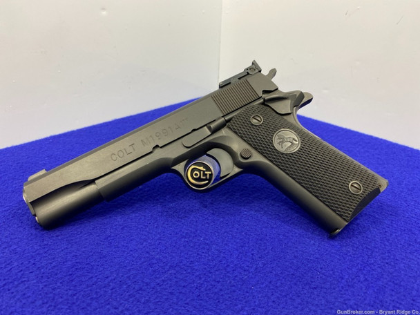 2000 Colt 1991A1 Series 80 .45 ACP 5" *ORIG PARKERIZED MATTE BLACK FINISH*
