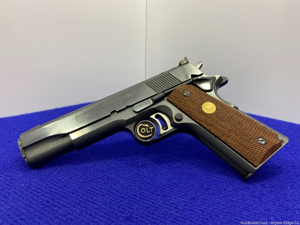 1982 Colt Gold Cup National Match .45 ACP Blue 5" *CLASSIC MKIV SERIES 70*.