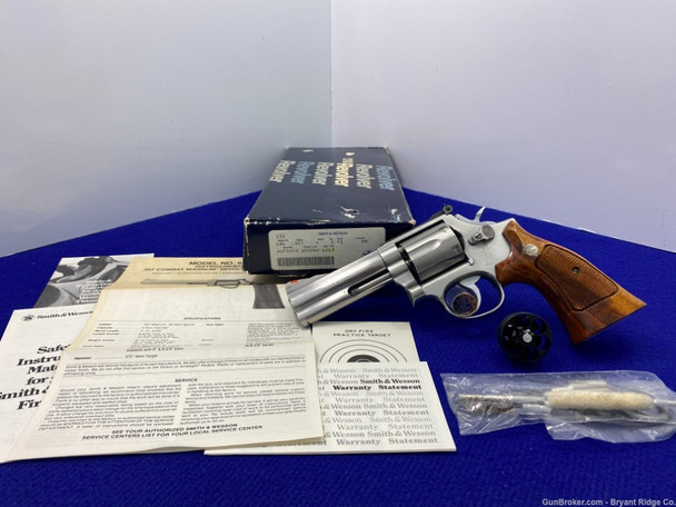 Smith Wesson 686 .357 Mag SS 4" *AWESOME DISTINGUISHED COMBAT MAGNUM*