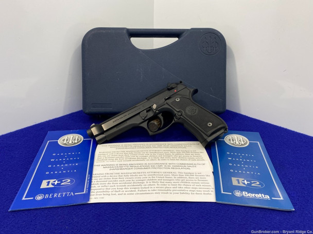 2014 Beretta 92G 9mm Para Blk 4 7/8" *INCREDIBLE ITALIAN PRODUCED PISTOL*