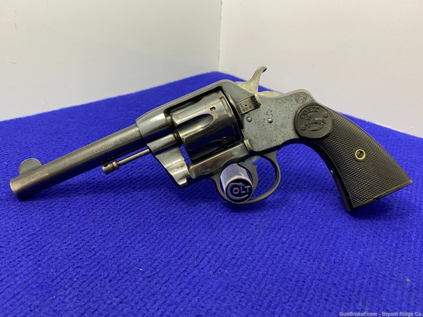 Colt D.A. 41 Cal Blue *COLT M1892 NEW ARMY & NAVY - ICONIC REVOLVER*

