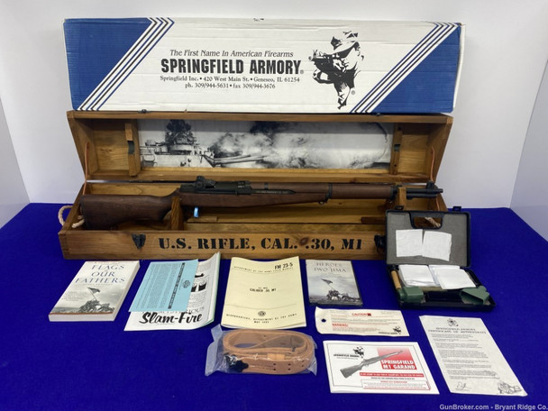 Springfield M1 Garand .30-06 *LIMITED EDITION IWO JIMA 1419 of 1945 MADE*

