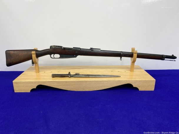 1889 Amberg Gewehr.88 Blue 29 1/4" *DESIRABLE SECOND YEAR OF PRODUCTION*
