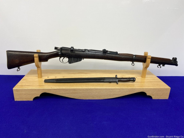 1918 Enfield Smle III* .303 Blue 25 1/4" *INCREDIBLE WWI BRITISH RIFLE*
