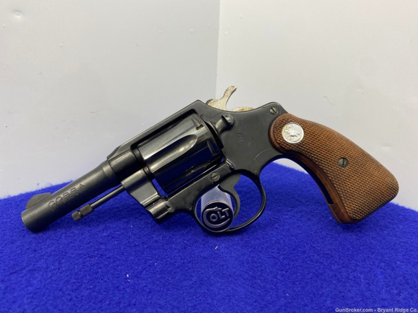 1970 Colt Cobra .22 LR 3" *SCARCE 3" BARREL 1st ISSUE MODEL*
