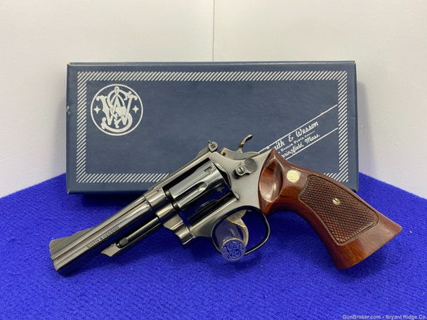 1976 SMITH WESSON 19-3 .357 MAG BLUE 4" *ICONIC AND SOUGHT AFTER REVOLVER*
