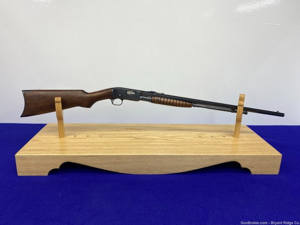 Remington 12-CS .22 Rem Spl Blue 24" *BEAUTIFUL PUMP-ACTION RIFLE*