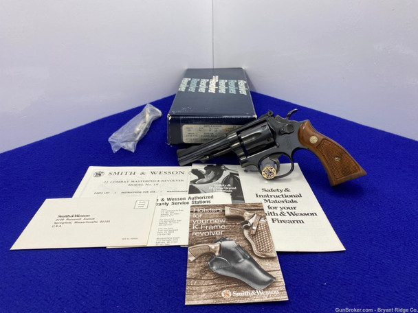 Smith Wesson 18 .22LR Blue 4" *BEAUTIFUL K-22 COMBAT MASTERPIECE*