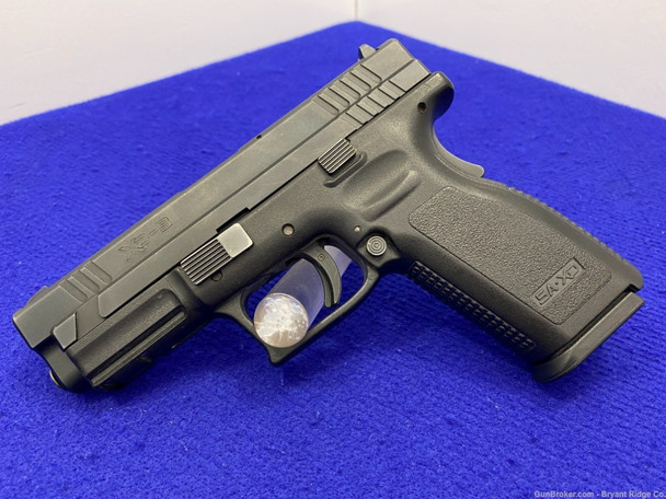 Springfield Armory XD Service Model 9mm Black 4" *ERGONOMICALLY DESIGNED*
