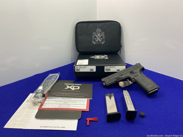 Springfield Armory XD9 Defender Service Mod 9mm 4" *BLACK MELONITE FINISH*
