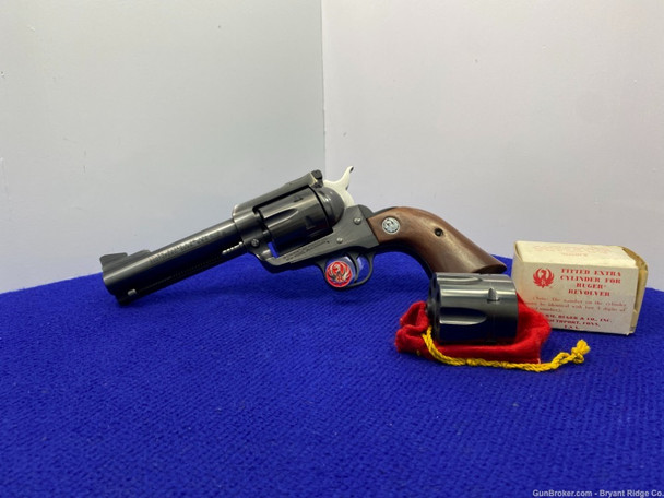 1974 Ruger New Model Blackhawk .357 Blue*1ST YEAR OF PRODUCTION*Convertible
