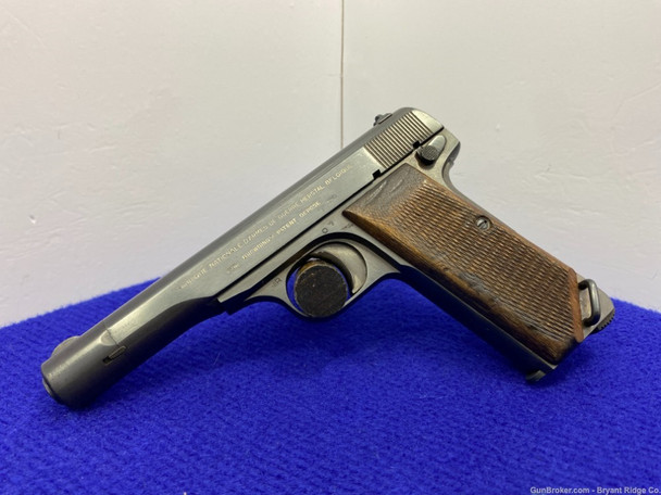 *SOLD* FN/Browning Model 1922 .32 ACP Blue 4 1/2" *FEATURES "WaA140" WARTIME MARK*