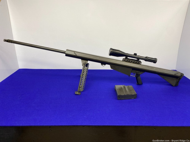 Barrett Firearms -ORIGINAL- M82 .50 BMG *ULTRA RARE SERIAL NUMBER 0167*