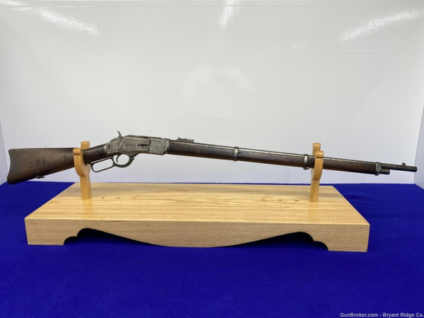 1891 Winchester 1873 3rd Model Musket .44 Cal 30" *VINTAGE LEVER-ACTION*