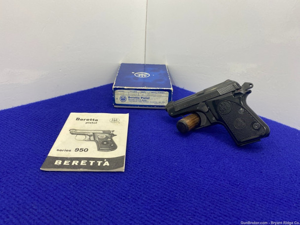 Beretta 950BS .25 ACP Blue 2 1/2" *ULTRA COMPACT JETFIRE POCKET PISTOL*