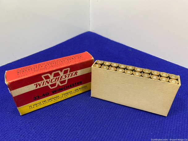 Winchester .32-40 Winchester 20 Rd *COLLECTIBLE AMMO*