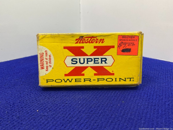 Vintage Winchester Western Super-X .32 Win Spl 20 Rd *COLLECTOR AMMO* Vintage Winchester Western Super-X .32 Win Spl 20 Rd *COLLECTOR AMMO*