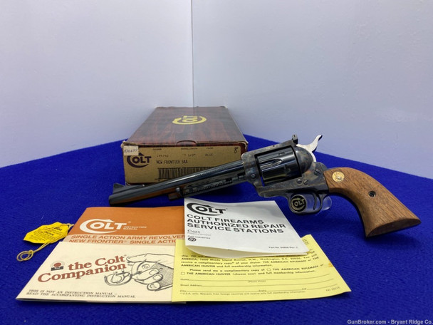 Colt New Frontier SAA .44 Spl 7.5" Blue/Case Colored*DESIRABLE .44-40 CAL*