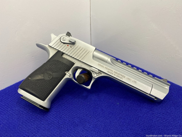 IWI Magnum Research Desert Eagle MK XIX .44 *AMAZING MATTE CHROME FINISH*