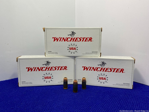 Winchester USA .45acp Jacketed Hollow Point 142 Rds *EXCELLENT AMMO*