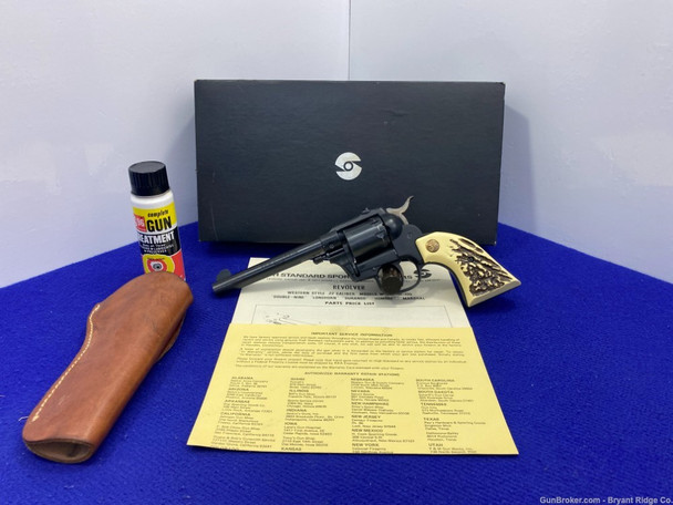 High Standard Marshal W-108 .22 *INCREDIBLE DOUBLE-ACTION WESTERN REVOLVER*