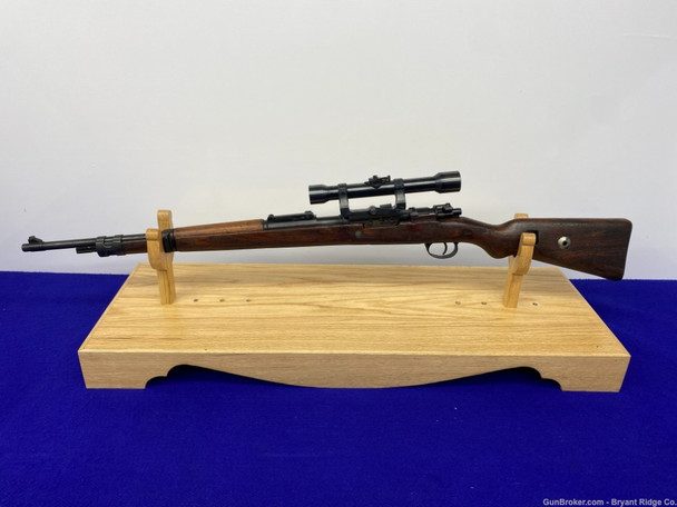 1943 Mauser Borsigwalde Kar98k 8mm 23 1/2" *INCREDIBLE WWII GERMAN RIFLE*