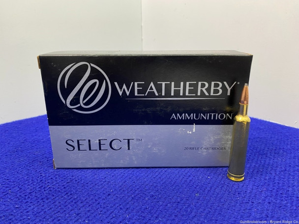 Weatherby Select .257 Wby Mag Hornady Interlock 20Rds *Ultra High Velocity*