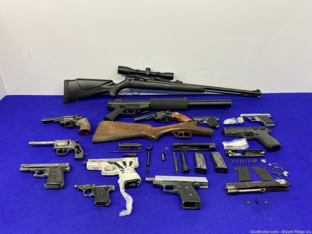 Assorted Lot #2 of Non-Functional Firearms & Parts *GUNSMITH SPECIAL*