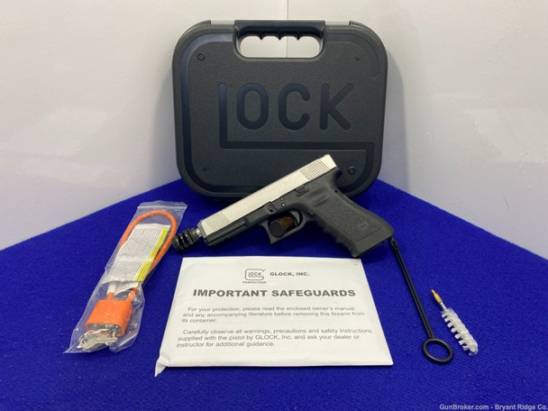 Glock 17 9mm Luger *CUSTOM SLIDE AND 5" BARREL WITH MUZZLE BRAKE*