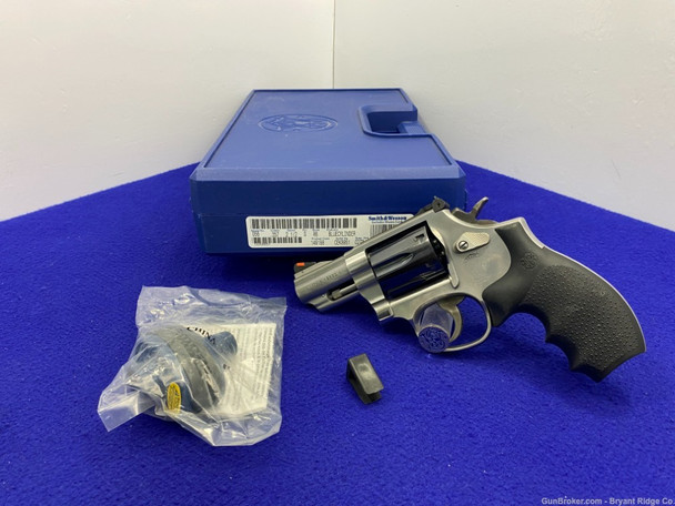 2000 Smith Wesson 66-5 .357mag 2.5" *PRODUCT 149188 FITTED W/BLUE CYLINDER*