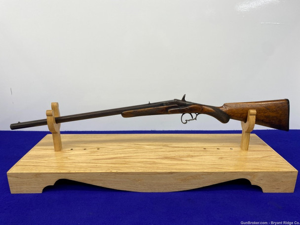 Belgium Flobert Parlor Rifle Blue 24" *COLLECTIBLE SINGLE-SHOT RIFLE*