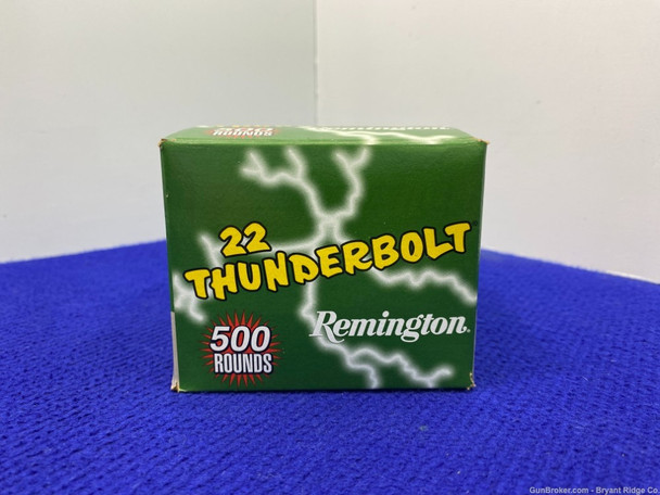 Remington 22 Thunderbolt .22LR 500Rds *HIGH QUALITY RIMFIRE AMMO*