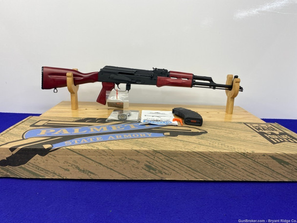 Palmetto PSAK-47 7.62x39 Blk 16" *CLASSIC RED WOOD KALASHNIKOV STYLE RIFLE*